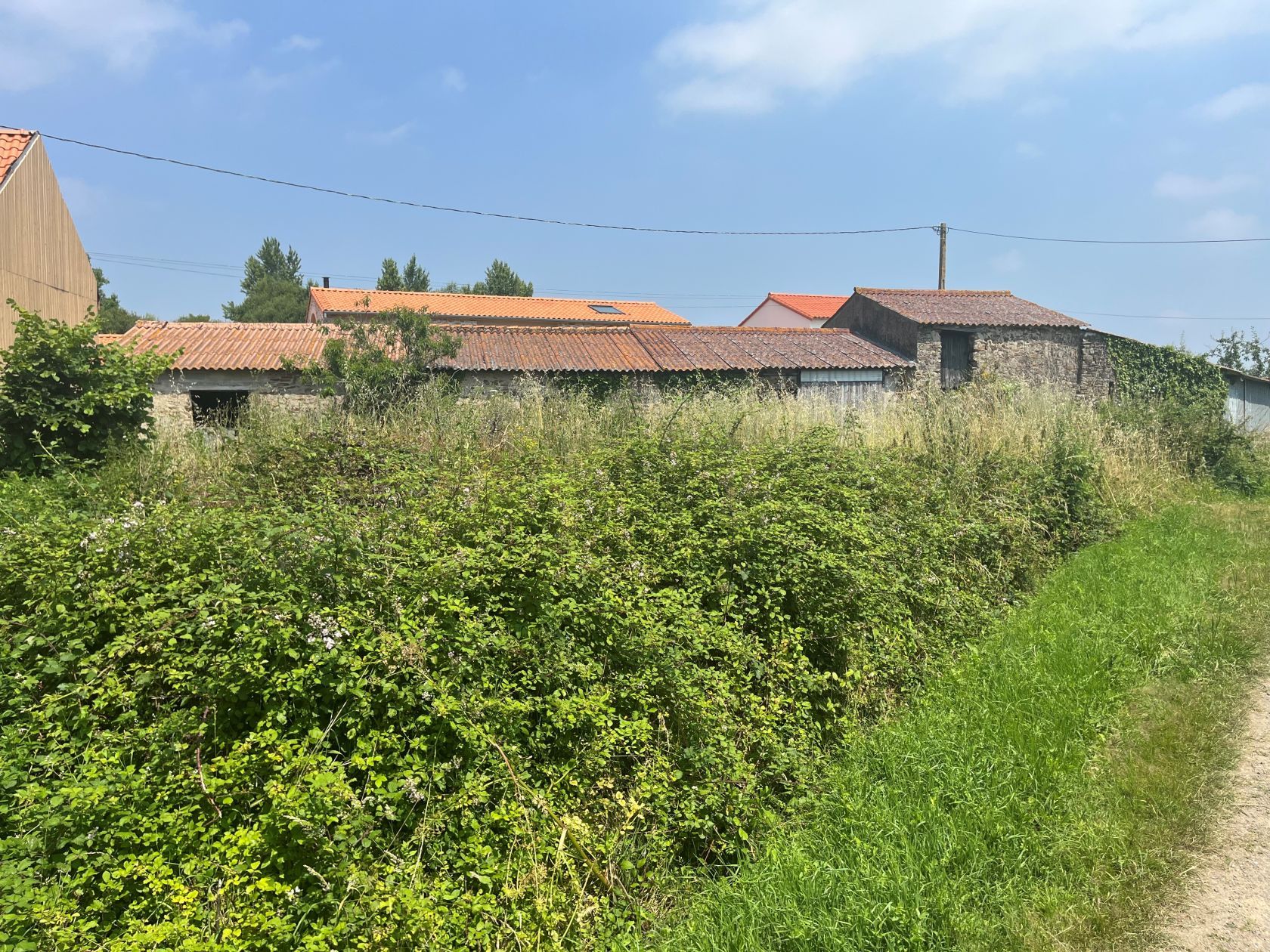 Terrain à bâtir de 560 m² à HAUTE-GOULAINE (44)