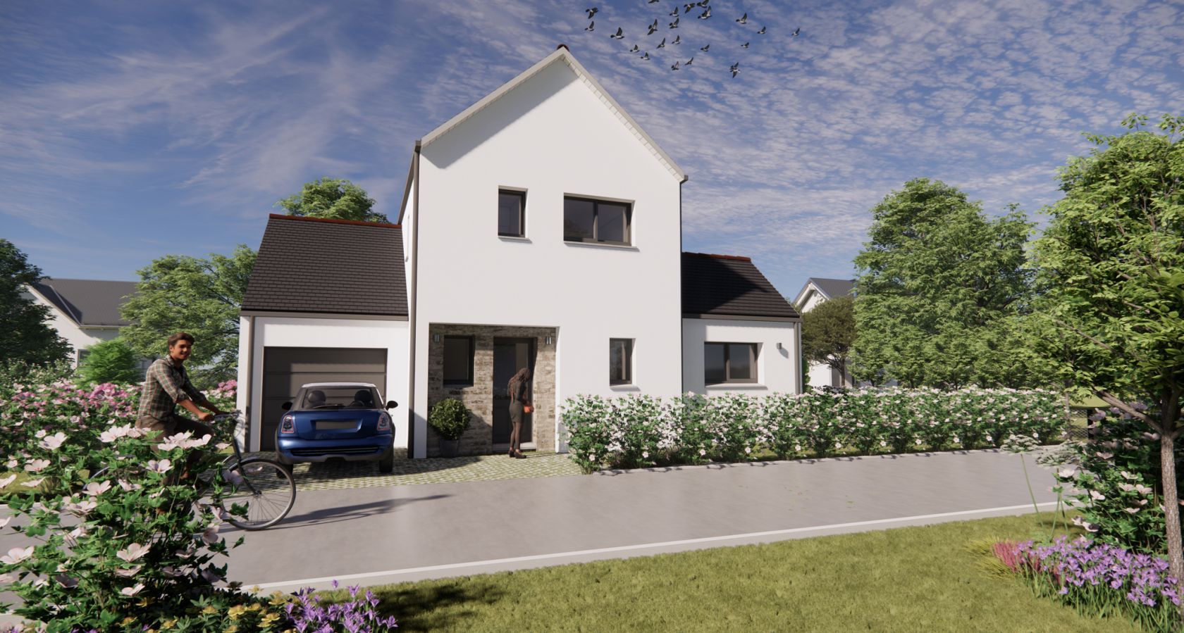 Terrain à bâtir de 407 m² à LA BAULE-ESCOUBLAC (44)